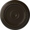 Ekena Millwork Alexandria Rope Ceiling Medallion (Fits Canopies up to 4 5/8"), 19 5/8"OD x 1 1/2"P, Stone Hearth CM18ALSHF - alternate 1